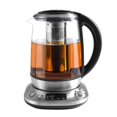 thumbnail image 1 of Mecity Electric Tea Kettle with Removable Infuser, 9 Preset Brewing Programs, Temperature Control, 2 Hours Keep Warm, Borosilicate Glass, 1.7 Liter,, 1 of 8