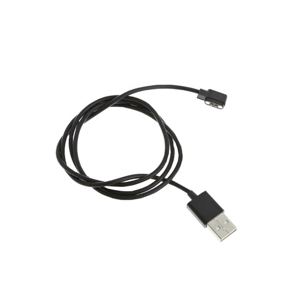 GJX Magnetic Charging Cable for Smartwatch,2-Pin Universal Charger with 60Cm Cord,Compatible with Multiple Watch Models,Abs Smart Watch Charger Magnetic,Fast Safe Charging Solution