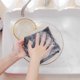 thumbnail image 5 of Toalla de algodón, paño de cocina suave y absorbente, toalla de panal, toalla transpirable para lavar la cara, paño de limpieza para el hogar, paño de lavado, 5 of 5