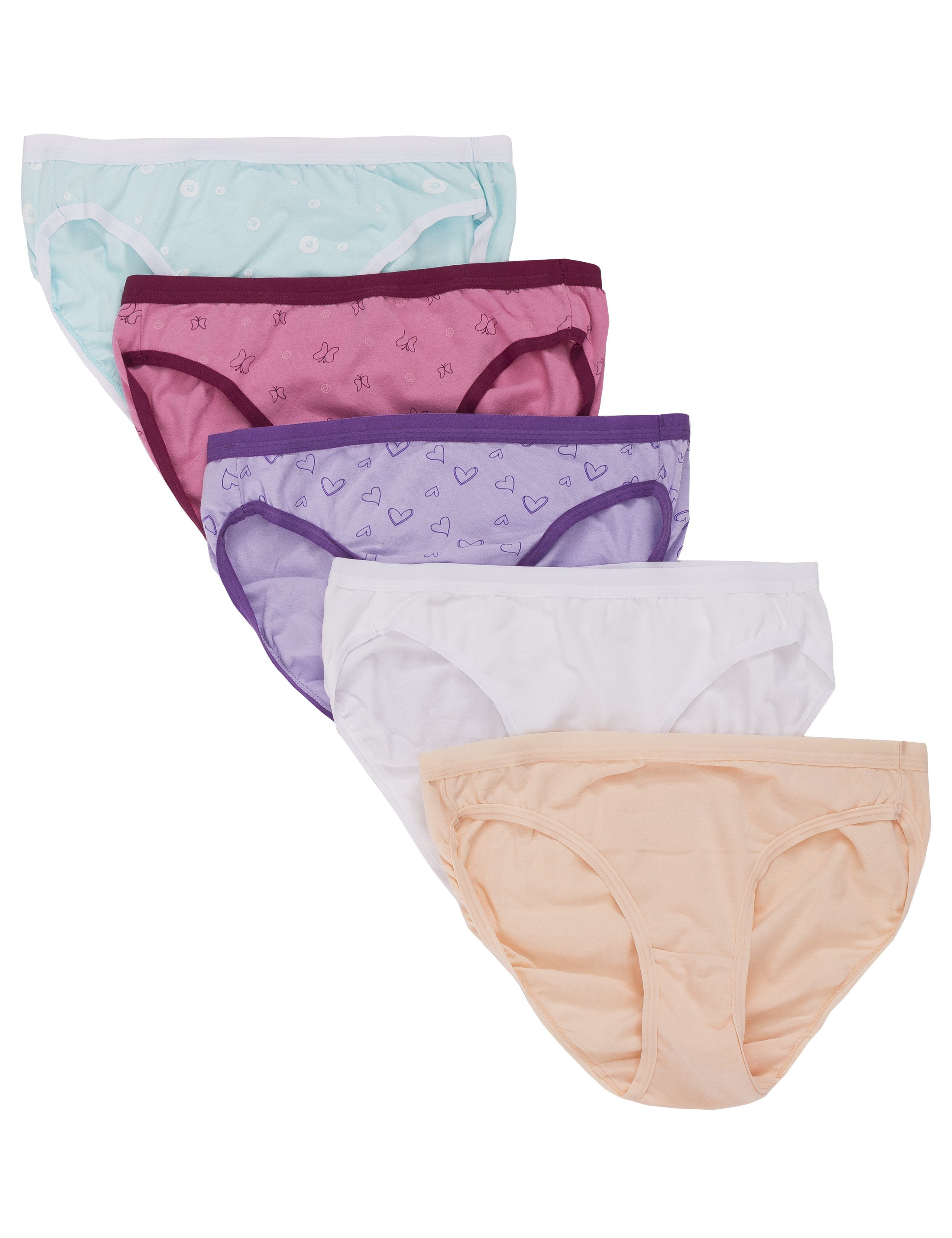 Womens Purple Sunset Beach Underwear Stretch Bikini Briefs Panties