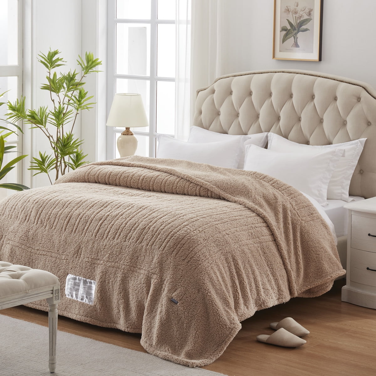 Westinghouse Electric Blankets Heated Throw Soft Cozy Sherpa Heating