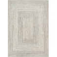 thumbnail image 2 of Well Woven Rodeo Chindi Bohemian Vintage Distressed Ivory Yellow 2'7" x 9'10" Runner Area Rug, 2 of 7