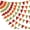 Autumn Color, variant on 42 Pieces Colorful Pennant Banner Flag Orange Red Green Bunting Triangle Banner for Classroom School Carnival Birthdays Garland Outdoor Events Party Hanging Decorations