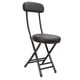 thumbnail image 3 of Silla plegable de campamento plegable acolchado para jardinería de picnic patio trasero Negro, 3 of 8