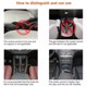 thumbnail image 3 of Organizador de espacio para asiento de automóvil, caja de almacenamiento universal para automóvil, soporte para teléfono, cuero multifunción, agua para automóvil, línea roja negra, 3 of 5