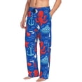 thumbnail image 6 of Naloa Nautical Animals Pajama Pants Men, PJ Bottoms, Sleep & Lounge Pants-XX-Large, 6 of 6