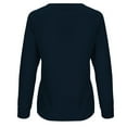 thumbnail image 5 of Chandails en Molleton Décontractés à Col Rond pour Femmes Manches Longues Coupe Ample Pull Doux Tenues de Mode Automne, 5 of 5