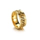thumbnail image 1 of Genial anillo giratorio de acero inoxidable para hombres, cadena giratoria de alta calidad, anillos giratorios, joyería Punk para mujeres y hombres para regalo de fiesta Tan Jianjun unisex, 1 of 2