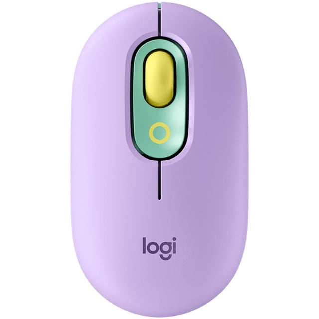 Mouse Inalambrico LOGITECH POP Fresh Vibes Violeta 910-006550 Logitech POP Mouse