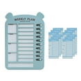thumbnail image 1 of Tablero de lista Tablero de Lista Desmontable Tablero de Tablero de Planificación de Tareas Diarias , Azul, 1 of 9