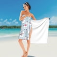 thumbnail image 5 of Quick Dry Towel Llama Alpaca Seamless Pattern Quick Dry Microfiber Soft And Absorbent Bath Towel Outdoor Travel Oversized Beach Towel For Adults Kids, 5 of 6