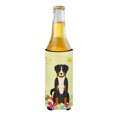 thumbnail image 2 of Carolines Treasures BB6043MUK Easter Eggs Appenzeller Sennenhund Michelob Ultra Hugger for Slim Cans, 2 of 3