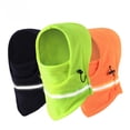 thumbnail image 3 of Casque Ajustable Unisexe Automne Hiver : Masque de Sport Extérieur Chauffant avec Bande Réfléchissante pour Cyclisme de Nuit, Ski, Randonnée - Taille Unique, Orange (TT-FG-03) - Livraison Rapide de 1 à 3 Jours, 3 of 6