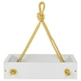 thumbnail image 4 of Birds Choice Modern Farmhouse Small Hanging Platform Bird Feeder, White, 4 of 5