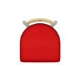 thumbnail image 3 of XL 830 Voltaire 25" Swivel Counter Stool with Anodized Nickel Finish, Natural Back, and Canter Red Seat, 3 of 3
