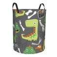 thumbnail image 2 of Gaeub Cartoon Dinosaurs Dirty Clothes Storage Basket, Toy Storage Bin for Storing Clothing, Diapers, Toys - Medium, 2 of 8
