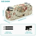 thumbnail image 3 of DIXRUYEE Stroller Organizer Vintage Rose Bouquet Printed, 3 of 7