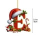 thumbnail image 3 of Adornos Navideños Colgantes con 26 Letras para Árbol de Navidad, Adornos Navideños Personalizados para Hacer Tú Mismo, Decoración Navideña, Decoración Colgante para Árbol de Navidad., 3 of 5