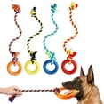 thumbnail image 2 of Tiberpet Dog Chew Toy for Aggressive Chewers Durable Tug Toy Strong Dog Ring Toy Large Breed Tested Dog Training Toy, 2 of 7