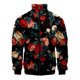 thumbnail image 4 of Chaqueta con estampado 3D de plantas y flores para hombre, abrigo de manga larga con estampado retro, chaquetas con cremallera de gran tamaño y personalidad para mujer, blusas de calle, 4 of 5