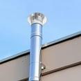 thumbnail image 1 of RENACLIPY Vent Cover Chimney Cap Protector Silver Outdoor Installation 1Set, 1 of 7