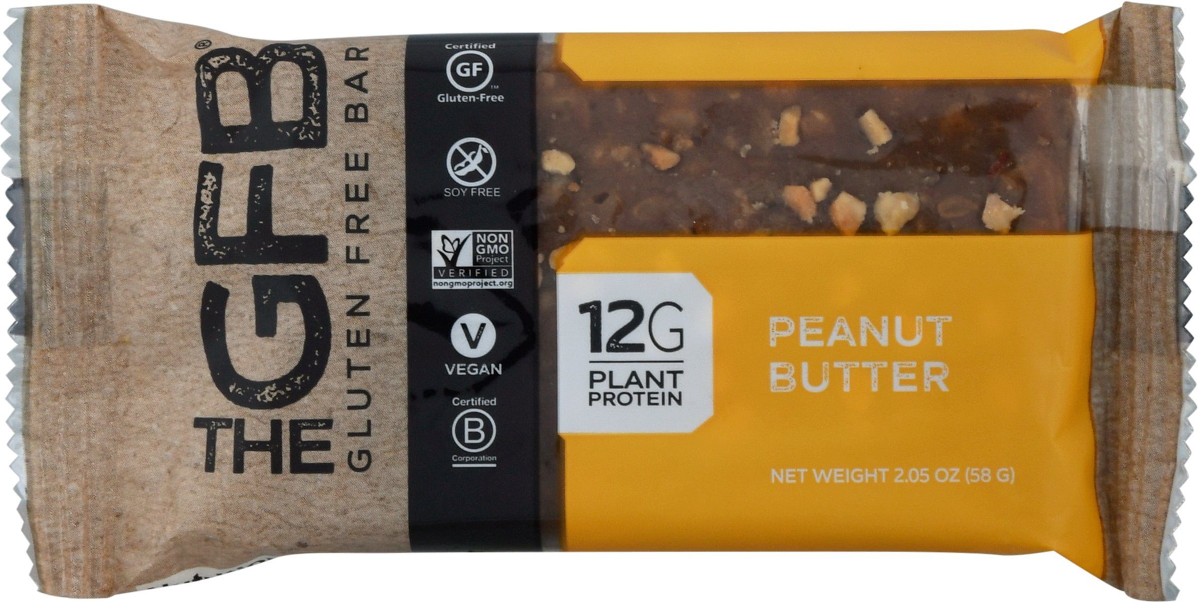 The Gfb Protein Bar, Gluten Free, Peanut Butter, Wrapper