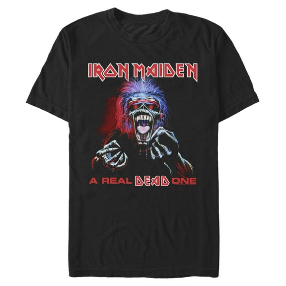 Mens Iron Maiden A Real Dead One T Shirt