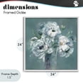 thumbnail image 4 of Stupell Industries Transitional White Peony Impression in Vase White Framed Giclee Art, 24 x 24, by Nan, 4 of 8