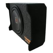 Alphasonik 12 Subwoofer with Enclosure Down Firing 4 Ohm Sub Shallow AS12DF