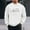 White(New), variant on PNTUTB Men's Fashion Valentine's Day Print Long Sleeves Crew Neck Pullover Casual Loose Comfort Sweatshirts
