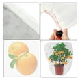 thumbnail image 6 of DISEN 4pcs Insect Bird Barrier Netting Meshes with Drawstring, 3.5' x 2.3' Garden Plant Net Covers for Tomato Fruit Tree Flower Vegetable, 6 of 8