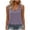 Purple, variant on UDAUDU Women Linen Tank Tops Linen Sleeveless Basic Crew Neck Summer Lace Camisole Vintage Boho Spaghetti Strap Blouses Wine M