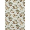 thumbnail image 2 of Addison Rugs Mayfield Premium Machine Washable Transitional Holiday Ornament Ivory Rectangle Rug, 3' x 5', 2 of 7