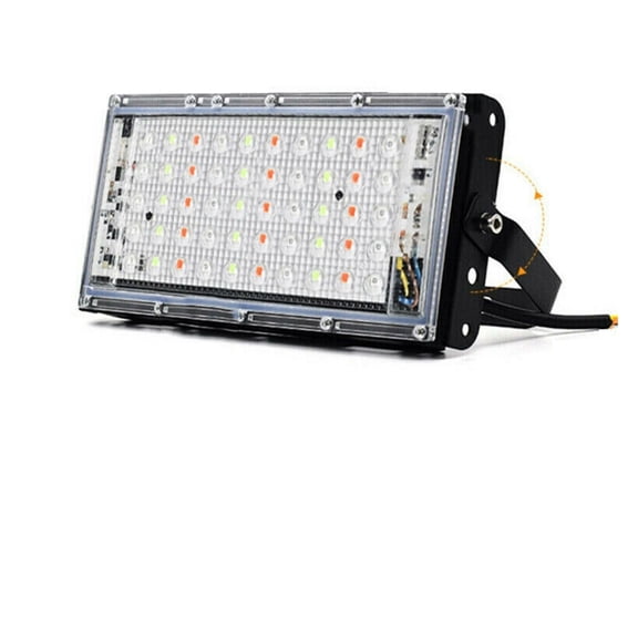 50W RGB LED Floodlight Colour Chan Flood Light Spotlight Led Reflector Floodlights Outdoor Security Garden Lamp Lighting ,Multifunctional Lighting