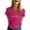 Hot Pink, variant on WENWU T Shirts for Women Graphic Tee Clothes Summer Short Sleeve Top Tall Long Sleeve Shirts for Women Small Tops