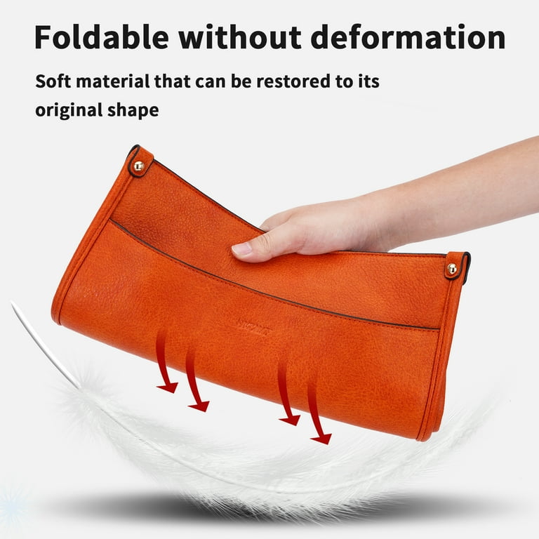 HKCLUF Crossbody Bags for Women Designer Leather Hobo