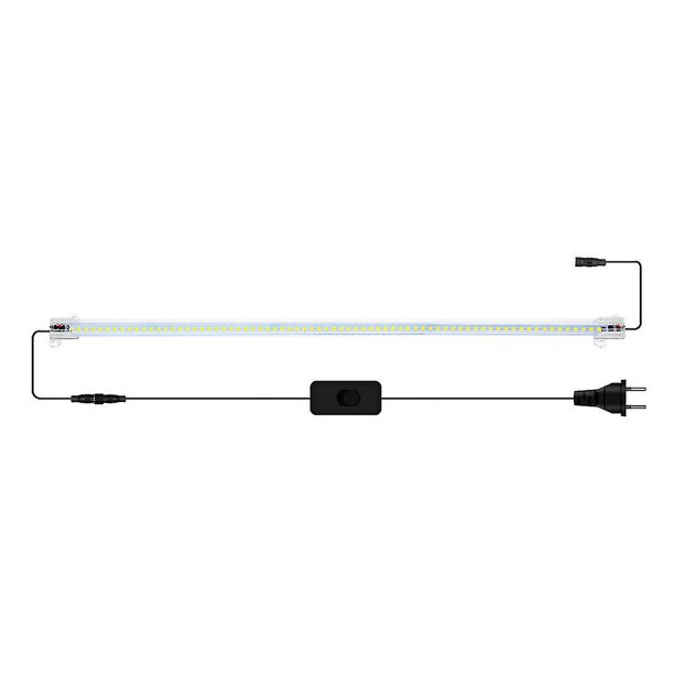 Tira de luz Led para cultivo YONGSHENG 50cm 1 cabezal color rosa y morado