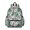Pioneer Flower Floral Print Pattern-2, variant on Pioneer Flower Floral Print Pattern Cute School Backpack with Padded Back and Adjustable Shoulder Straps 13.4"x11"x4.7"