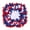 red blue white, variant on Dog Interactive Puzzle Feeders Pad Slow Feeding Toy Improving Intelligence for Puppies
