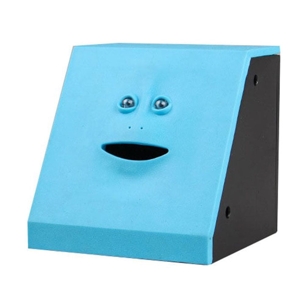 OUTAD Plastic Face Bank Human Face Smart Sensor Piggy Bank Electric
