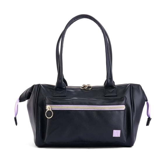 Caboodles Women's Soft Bag, Black Lavender