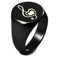thumbnail image 1 of Sterling Silver Treble Clef Heart Engraved Round Flat Top Polished Ring, 1 of 1