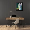 thumbnail image 4 of Vintage Apple Collection 19x24 Black Modern Framed Museum Art Print Titled - Barbier Two Fashion Plaits, 4 of 5