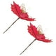 thumbnail image 4 of GOOHOCHY 2 Ramas de Flores Artificiales Navideñas Decorativas Artificiales, 4 of 8