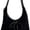 Black, variant on Suede Shoulder Bag with Bow Y2K Slouchy Hobo Handag Soft Vintage Underarm Purse Retro Trendy Minimalist Spacious Fall Large