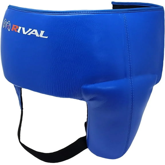 RIVAL Boxing RNFL3 Pro 180 No-Foul Groin Protector - XL -  Blue