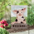 thumbnail image 5 of Spotted Pig Garden Suede Flag, 5 of 6