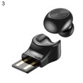 thumbnail image 2 of Twowood auricular G03 True inalámbrico Estéreo Inalámbrico Inalámbrico Bluetooth-Compatible con Bluetooth 5.0 8D Sound estéreo Mini Auriculares de Earbud Earbud Auriculares para teléfonos móviles, 2 of 6