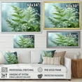 thumbnail image 4 of Designart "Ferns Plant delicate Whispers I" Floral Canvas Art Print, 4 of 5