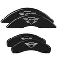 thumbnail image 2 of Fits 2019-2021 Ford Ranger MGP Caliper Cover Caliper Cover 10248SMGPBK Set Of 4; MGP Logo; Powder Coated; Black; Aluminum, 2 of 4